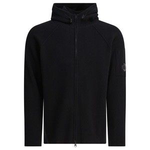 C.P. Company Full-Zip Lambswool Cardigan With Adjustable Hood - NWT